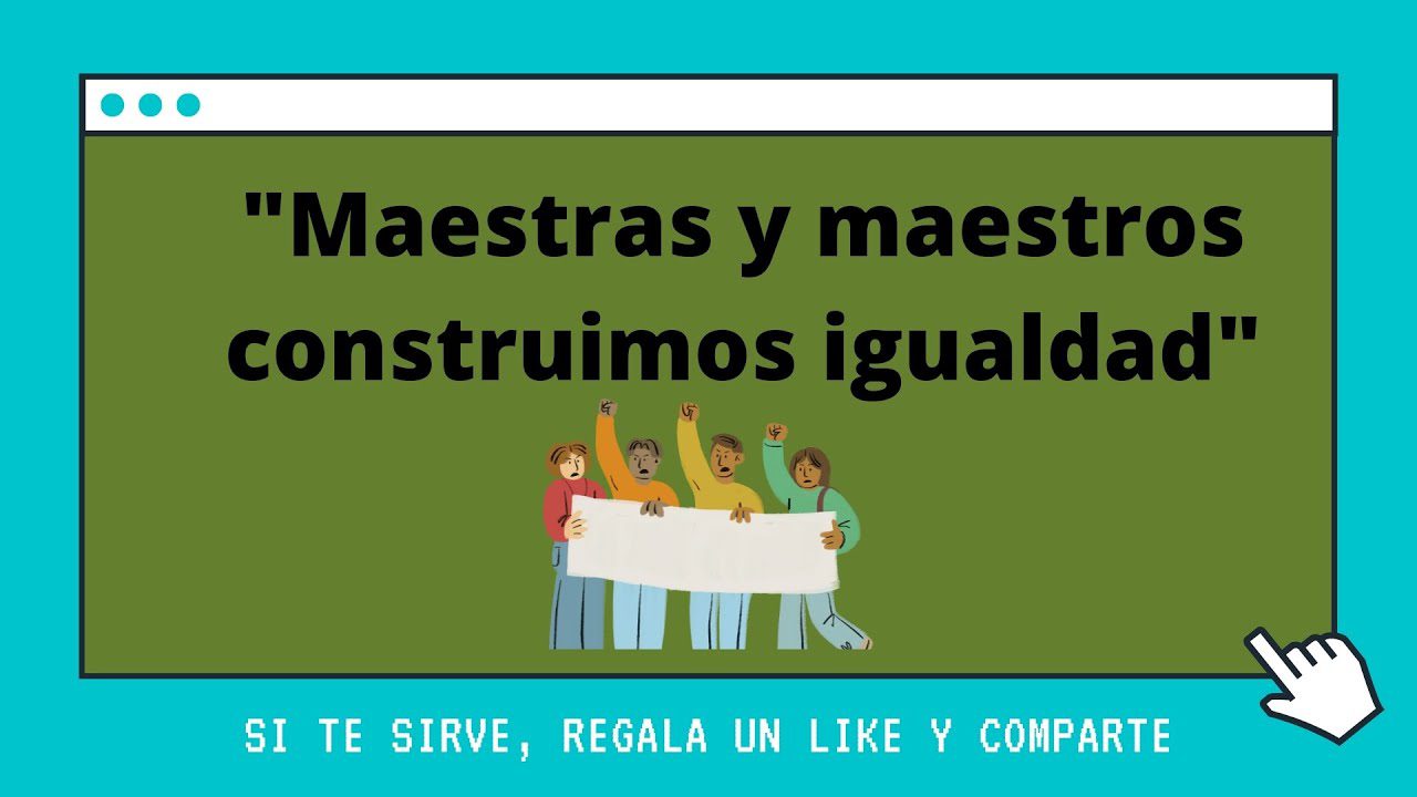 Maestras Y Maestros Construimos Igualdad Curso En Linea Registro